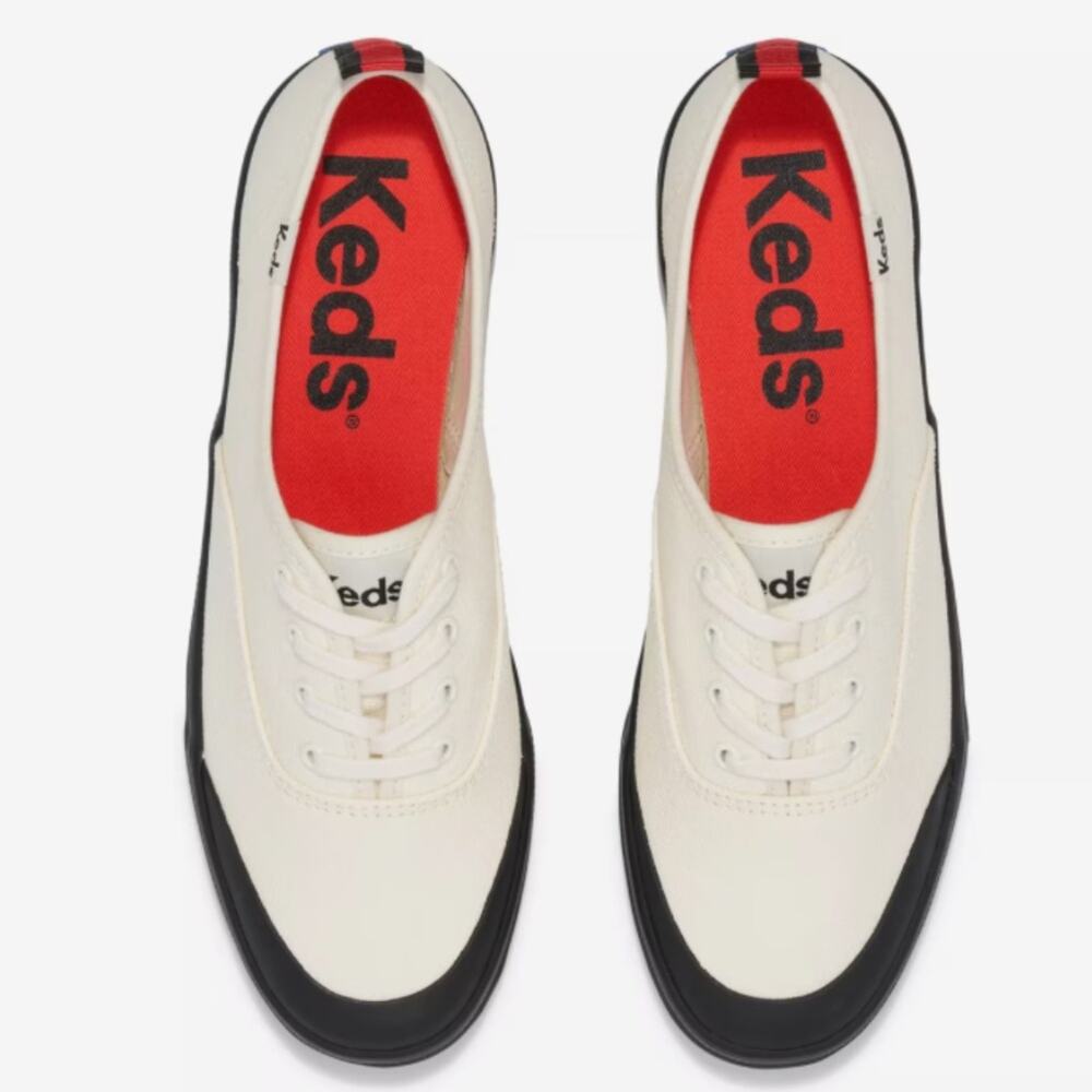 NEW Keds Champion Toe Cap Splash Canvas, Womens Size 6